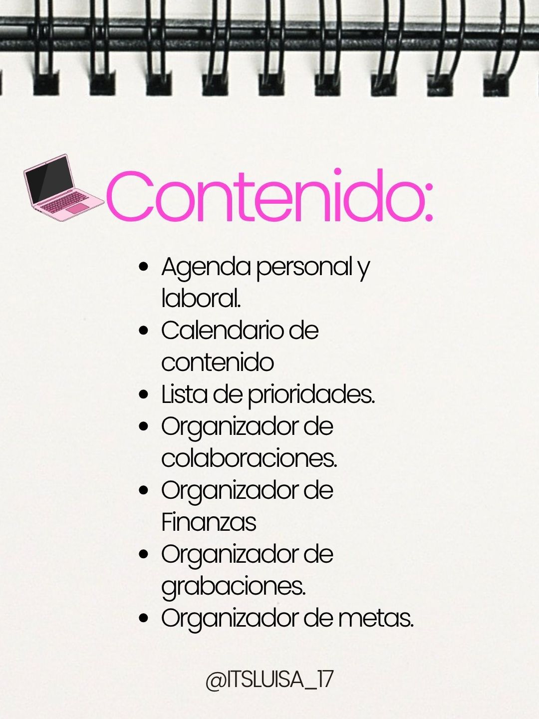 Index preview for Una Agenda para Creadoras